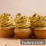 pistachio cupcakes recipe.