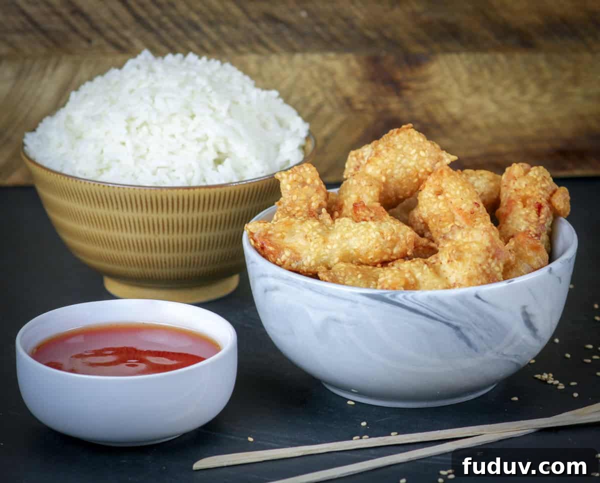 Crispy Crunchy Sesame Chicken