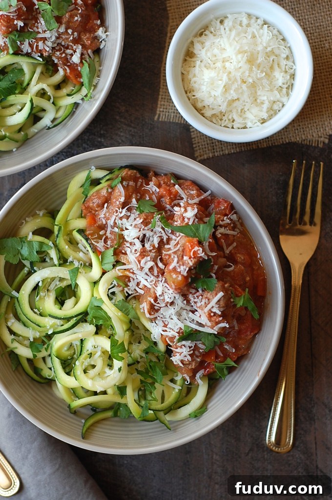 Slow Cooker Turkey Bolognese 5