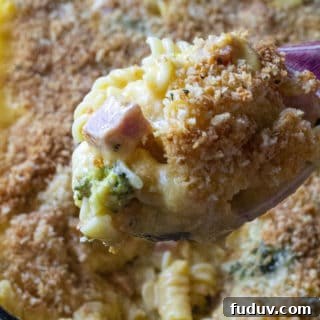 Broccoli Ham and Cheese Casserole