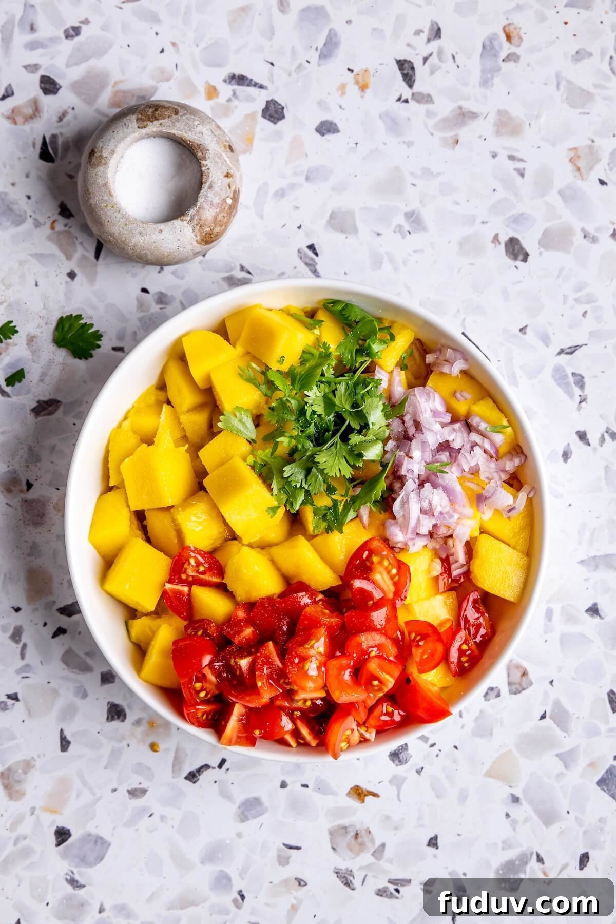 Blackened Fish Tacos with Fresh Mango Salsa 12 Blackened Fish Tacos with Mango Salsa Step 4 - Olivia Adriance