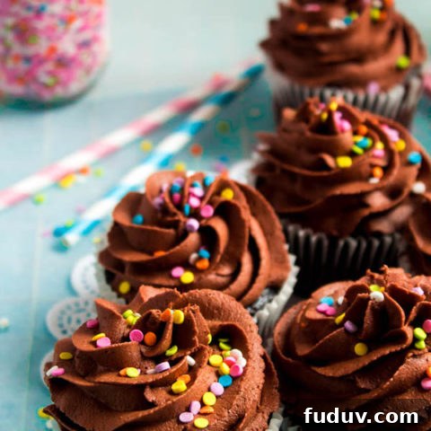 Vegan Chocolate Cupcakes hero image