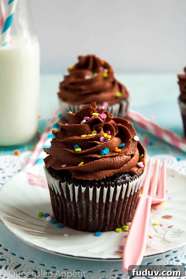Cupcake batter in a bowl