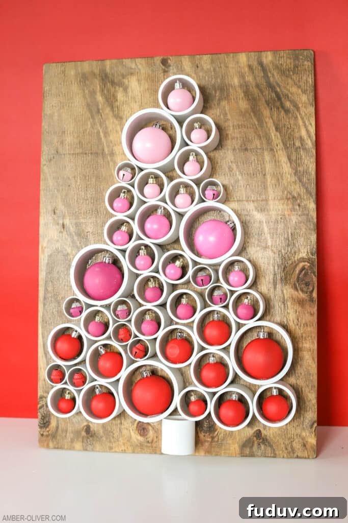 Modern PVC Christmas Tree