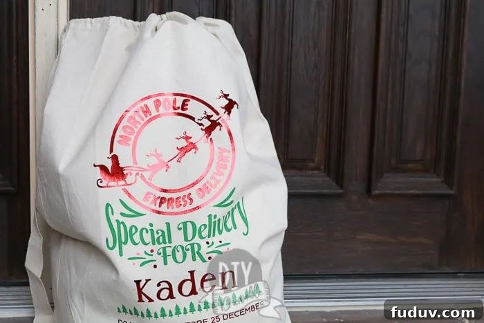  Personalized Christmas Bags 