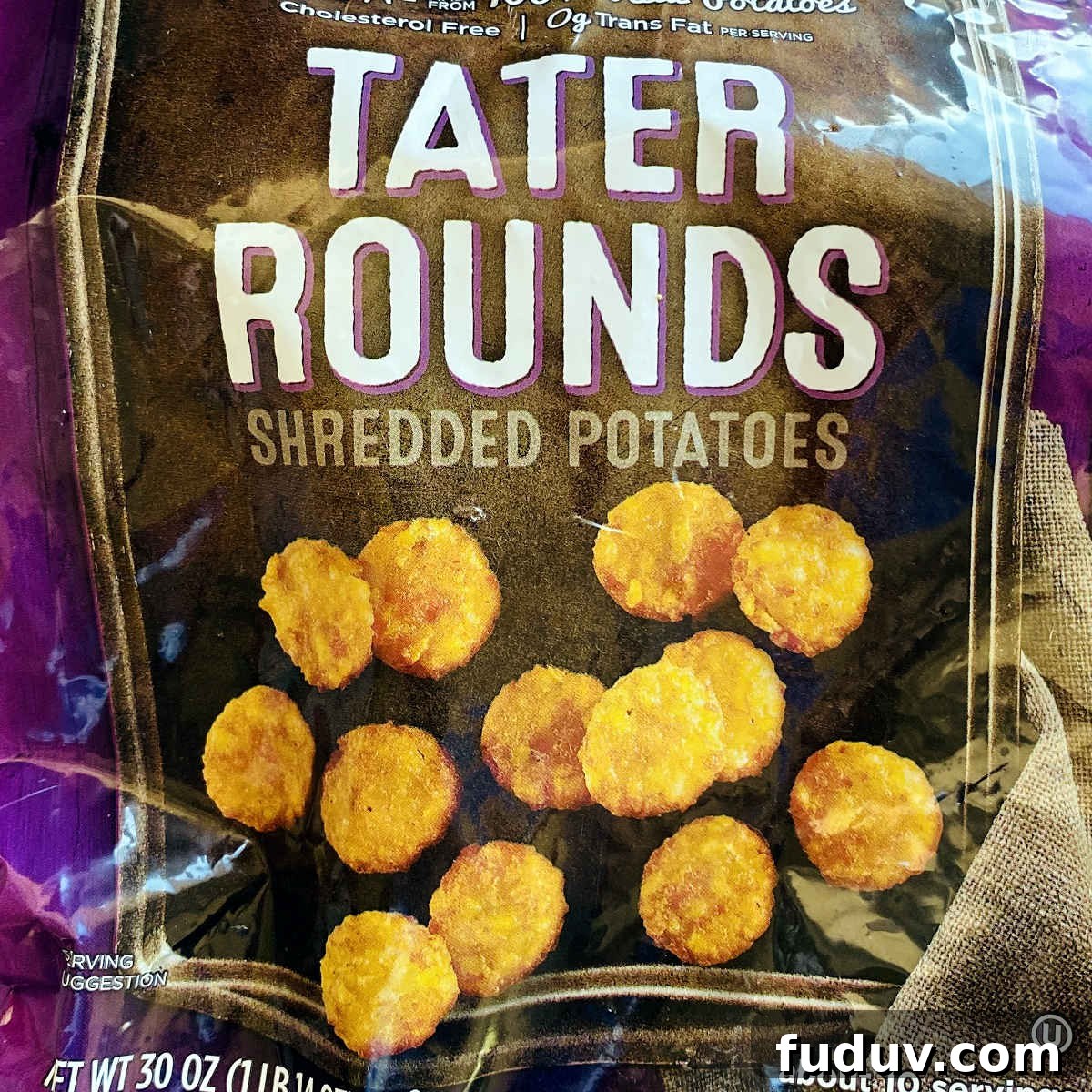 bag of tater tots or tater rounds