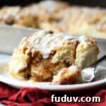 Apple Crumb Cinnamon Rolls