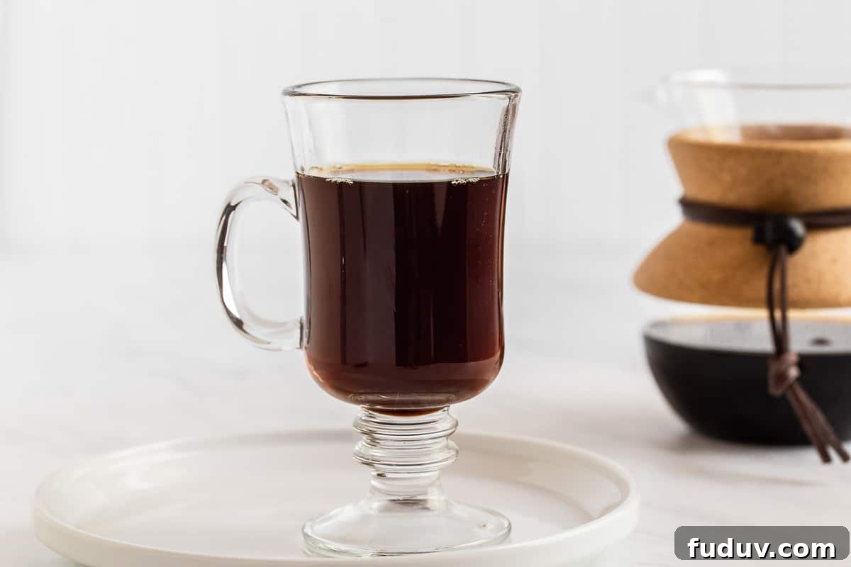 How to Make a Rich Caramel Latte at Home in Minutes 3 Coffee in clear mug.