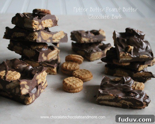 Nutter Butter Peanut Butter Chocolate Bark-ahhhhmazzzzzing!