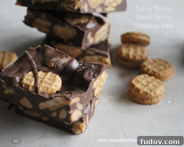 Nutter Butter Peanut Butter Chocolate Bark-ahhhhmazzzzzing!