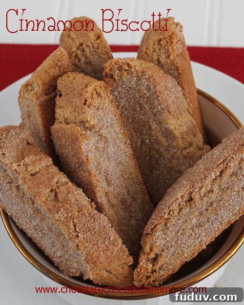 Cinnamon Sugar Biscotti