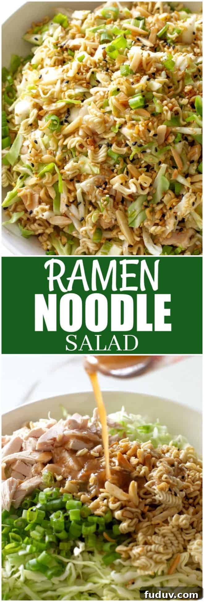 Crispy Ramen Noodle Salad with Sesame Ginger Dressing 8 ramen noodle salad