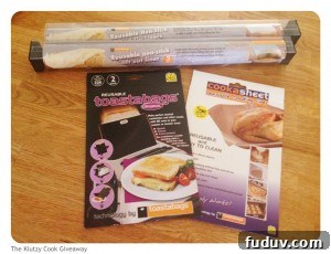 Reusable Non-Stick Lift-Out Liner Review + Giveaway from The Klutzy Cook 14 Complete pack of liners