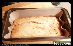 Reusable Non-Stick Lift-Out Liner Review + Giveaway from The Klutzy Cook 4 Loaf ready to cool