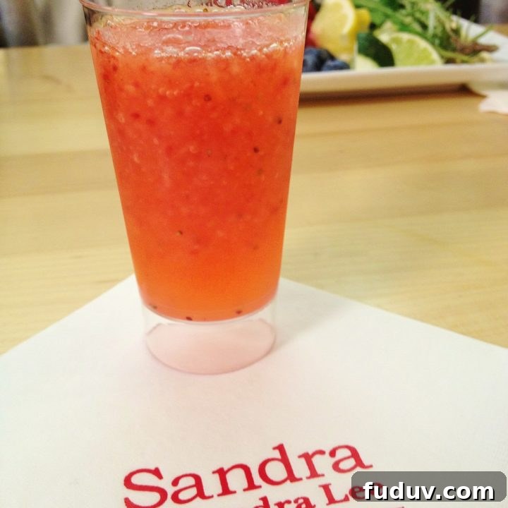 Sandra Lee's Strawberry Daiquiri