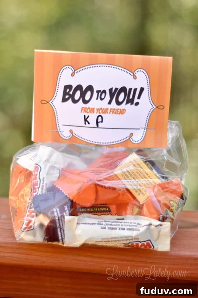 Free Printable Halloween Gift Tags - Boo to You