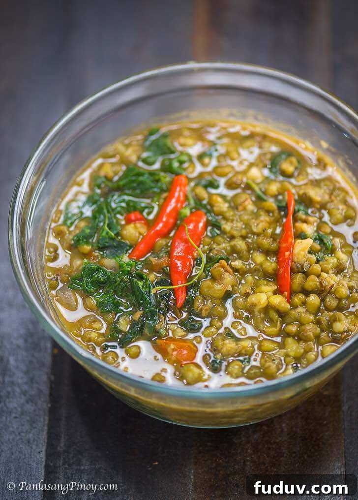 Spicy Monggo with Tinapa Recipe Panlasang Pinoy