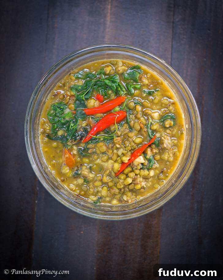 Spicy Monggo with Tinapa Panlasang Pinoy