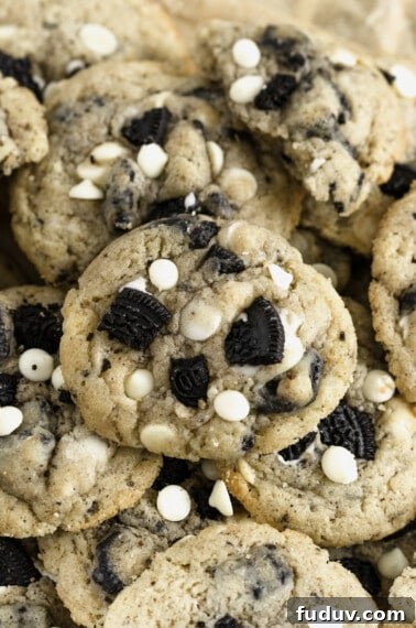 Cookies and cream cookies.