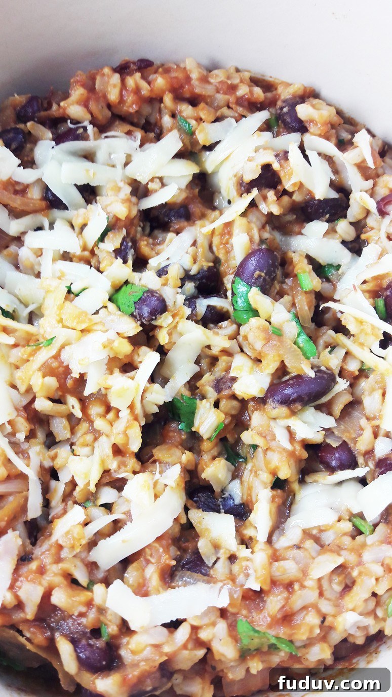 Cajun brown rice and beans recipe. Full of spice and flavor! Easy to make, nutritious and satisfying.