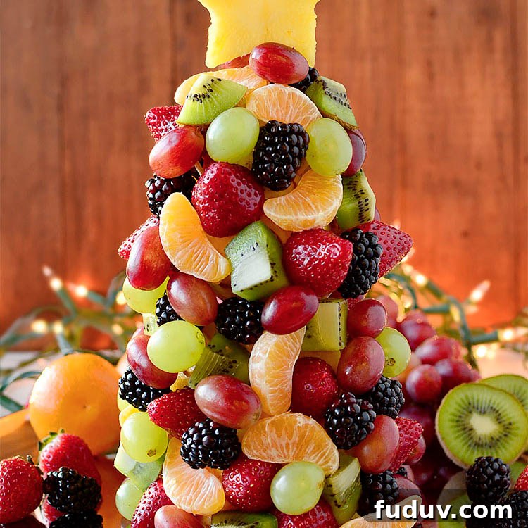 Fruit Christmas Tree