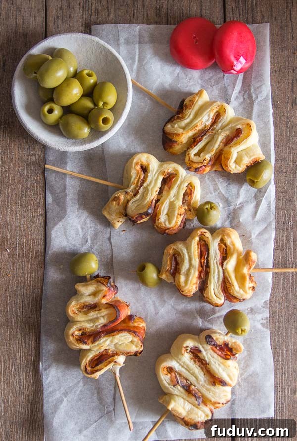 Simple Savory Christmas Trees