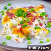 This million dollar chicken recipe makes a delicious, quick and easy chicken dinner your family will love with only 5 minutes' work! It's super creamy with bacon, cheese and green onions melded together with rich cream cheese!