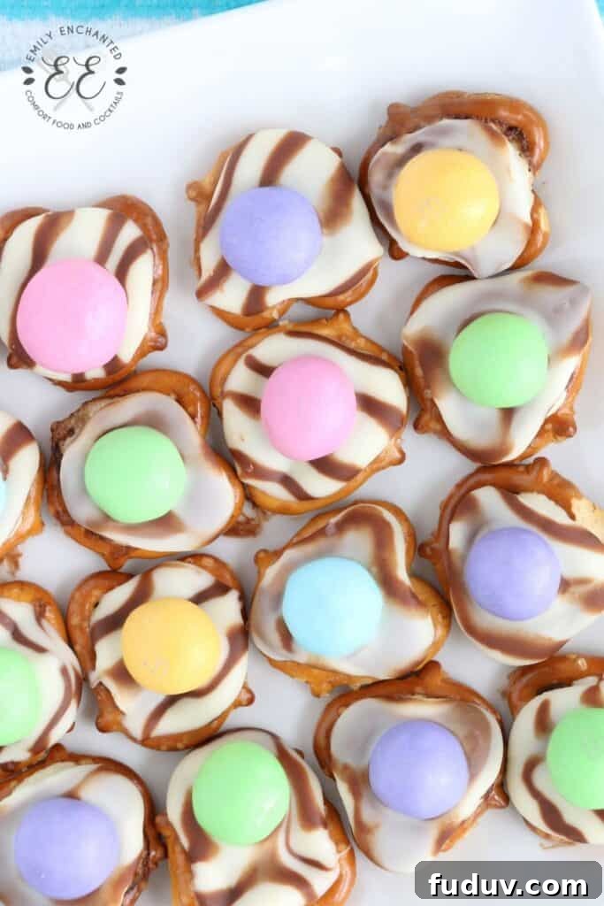 Easter Chocolate Pretzel Bites Recipe