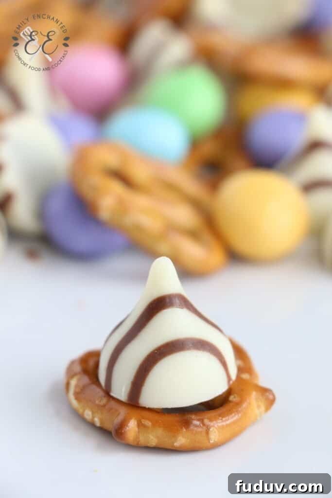 Pretzel Chocolate Kiss Recipe