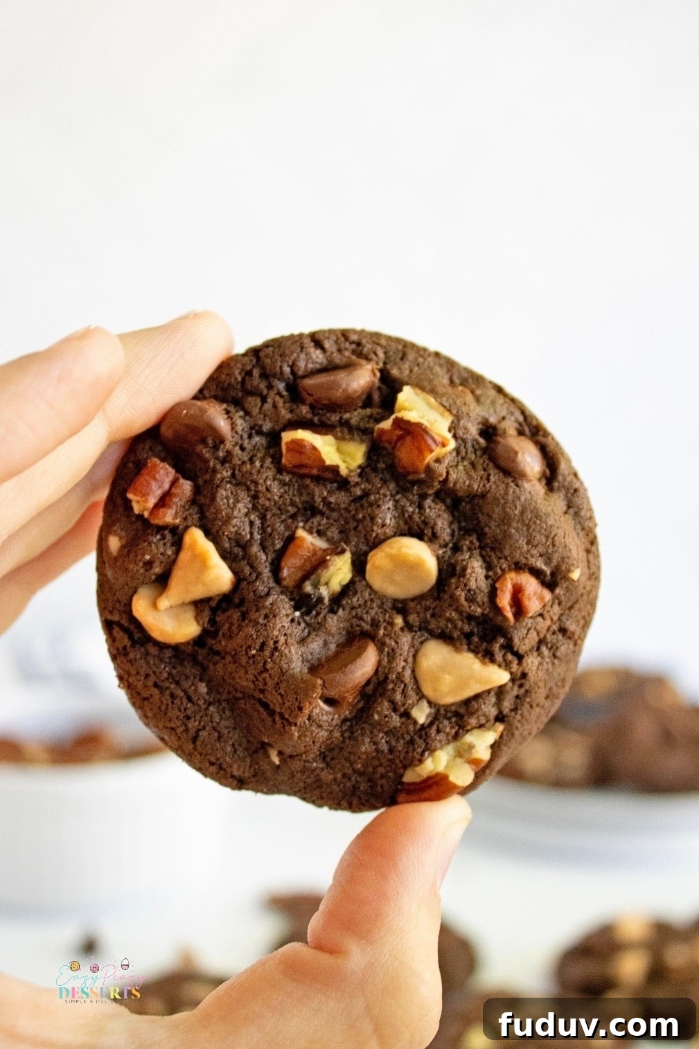 Chocolate Turtle Cookies Recipe: Gooey Caramel & Pecans 5 Chocolate turtles