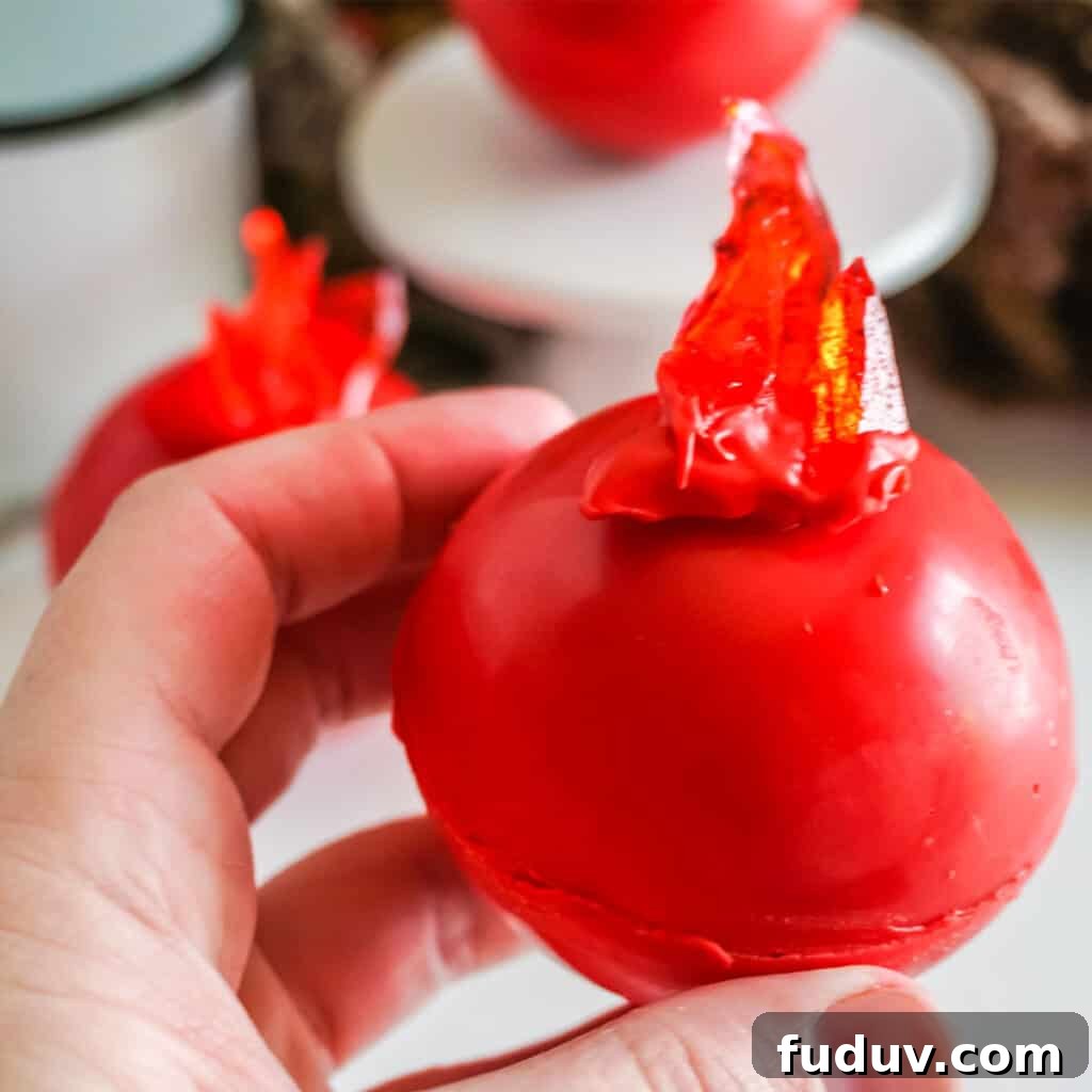 Cinnamon Hot Cocoa Bomb