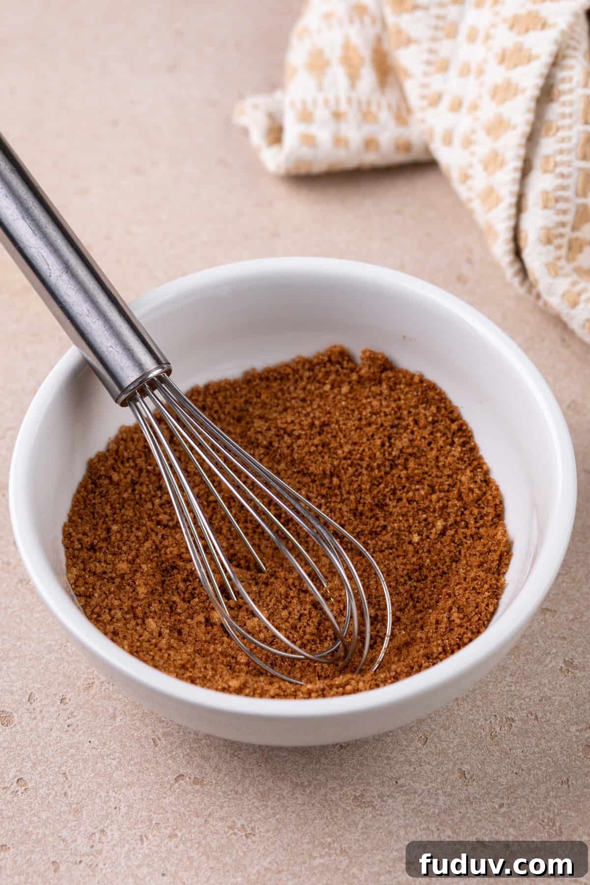 Sugar and cinnamon filling for cinnamon rolls.