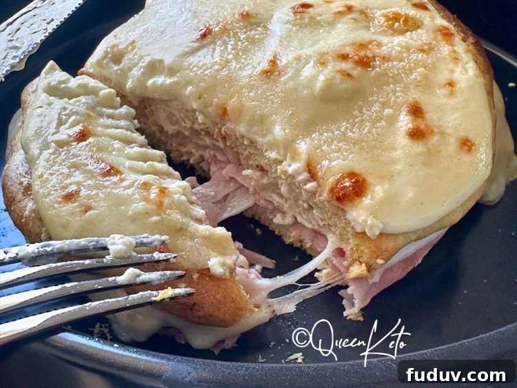 Keto Croque Monsieur Recipe: Low-Carb French Ham & Cheese Sandwich 9 keto croque monsieur