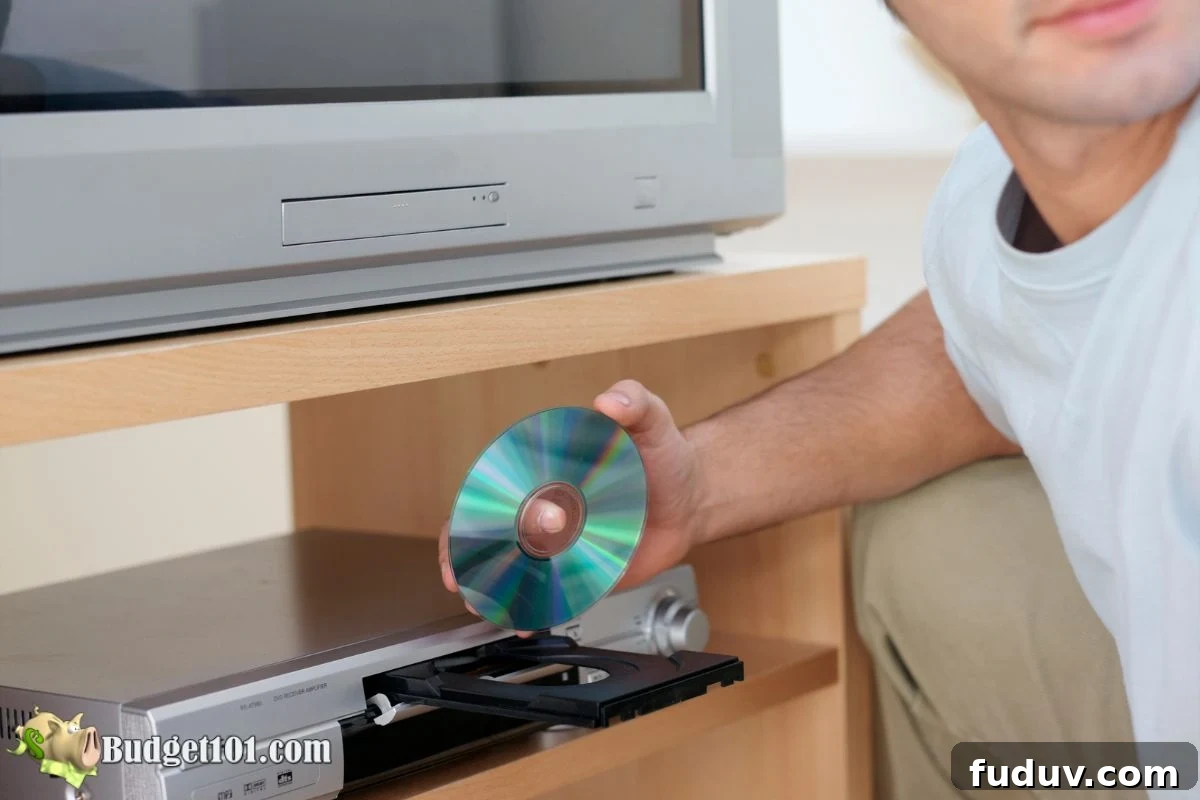 damaged cd or dvd