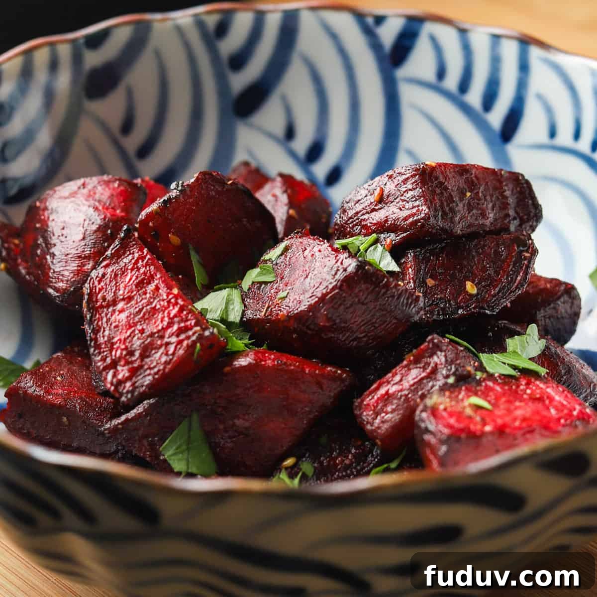 Roast Beetroot with Herbs (Air Fryer or Oven)