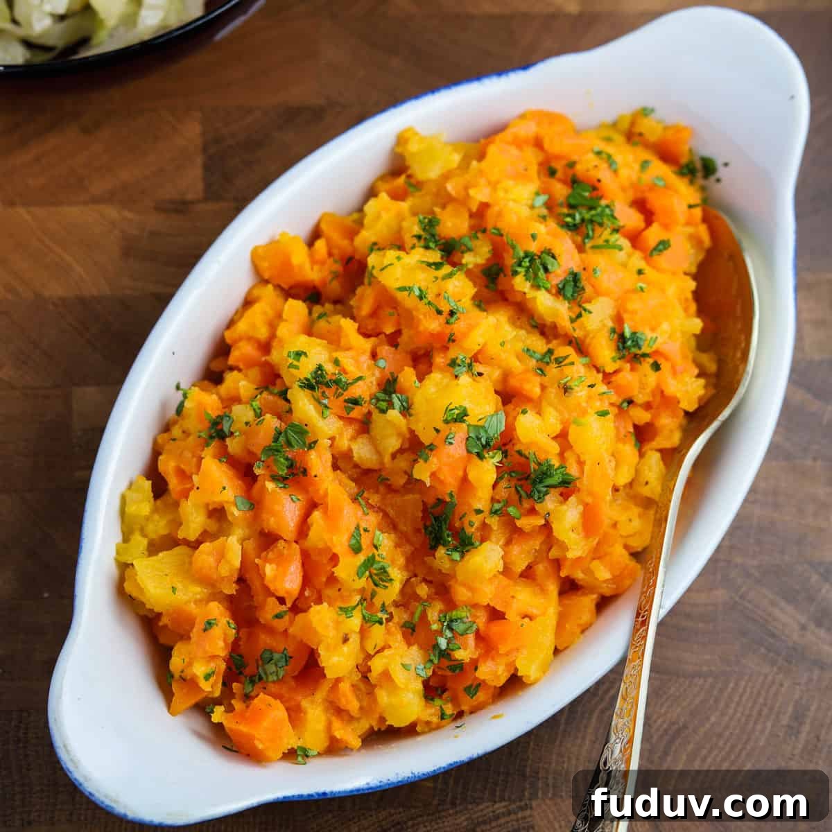 Carrot & Swede Vegan Side Dish