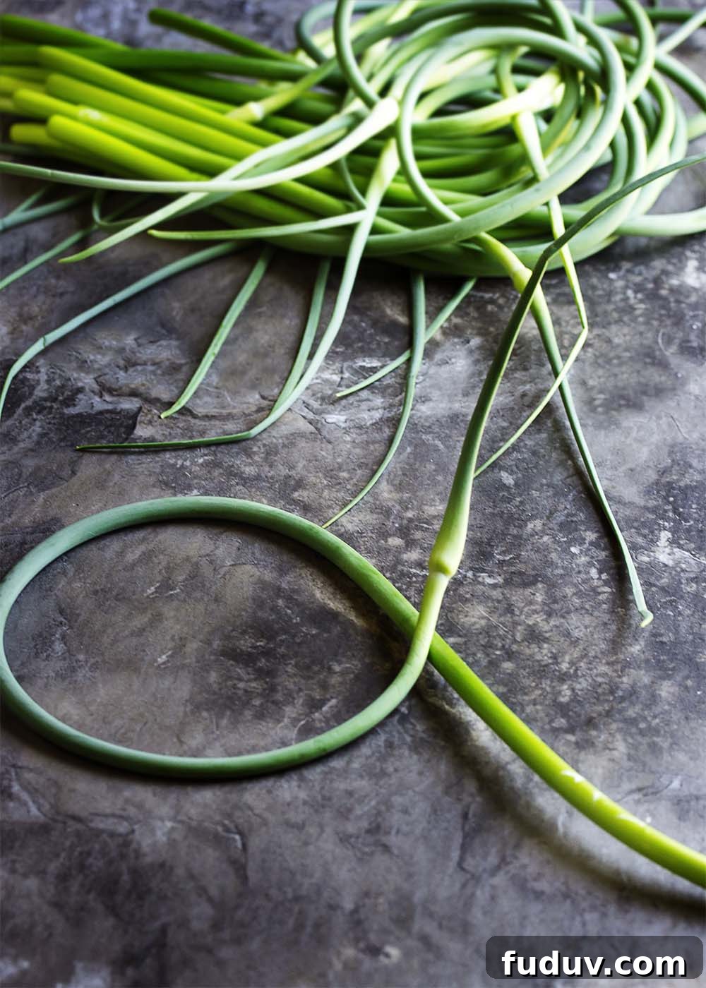 Cooking with Garlic Scapes: Recipes, Tips, and Storage Guide 4 What are garlic scapes? How to use garlic scapes? How to cut and store garlic scapes? These questions and more answered in this ingredient spotlight.