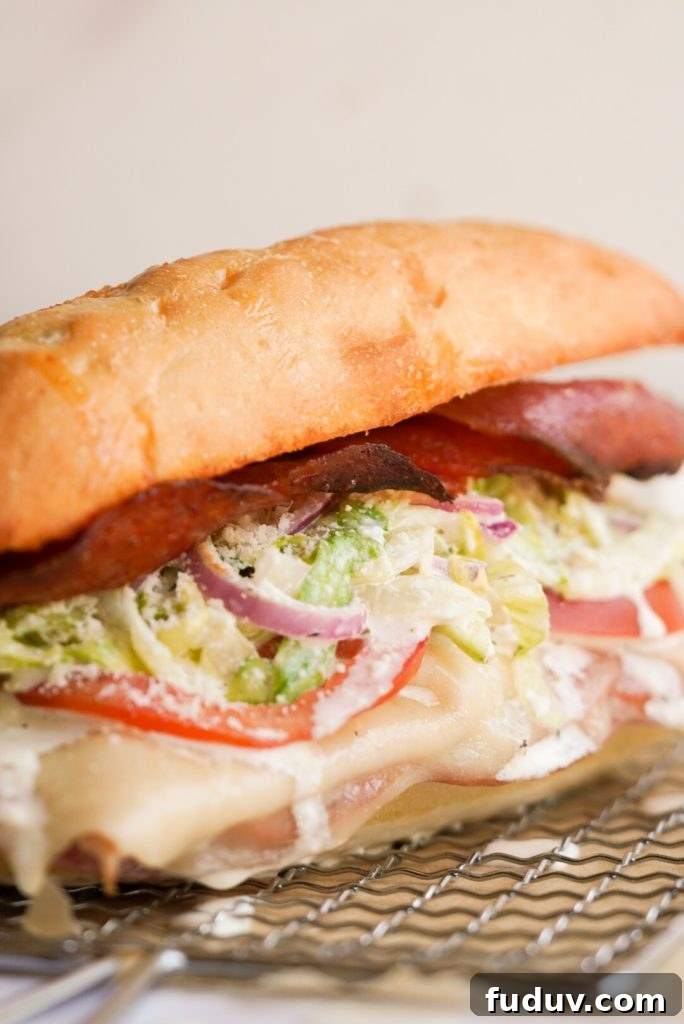 TikTok viral Italian sandwich