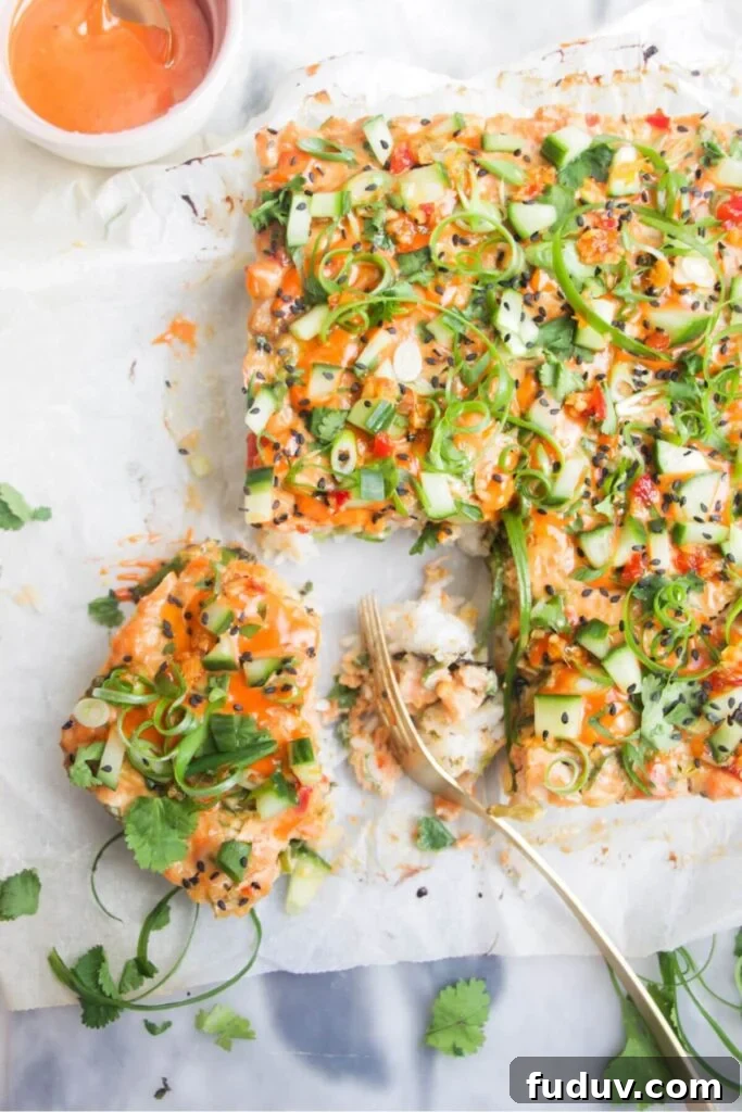 Sticky Gochujang Chicken Recipe: Sweet Spicy Korean Glaze 10 Salmon sushi bake