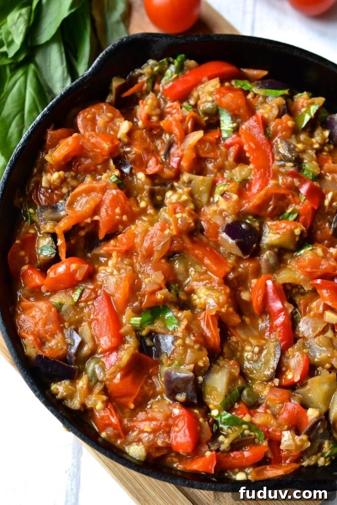 Eggplant Caponata | Every Last Bite Eggplant Caponata
