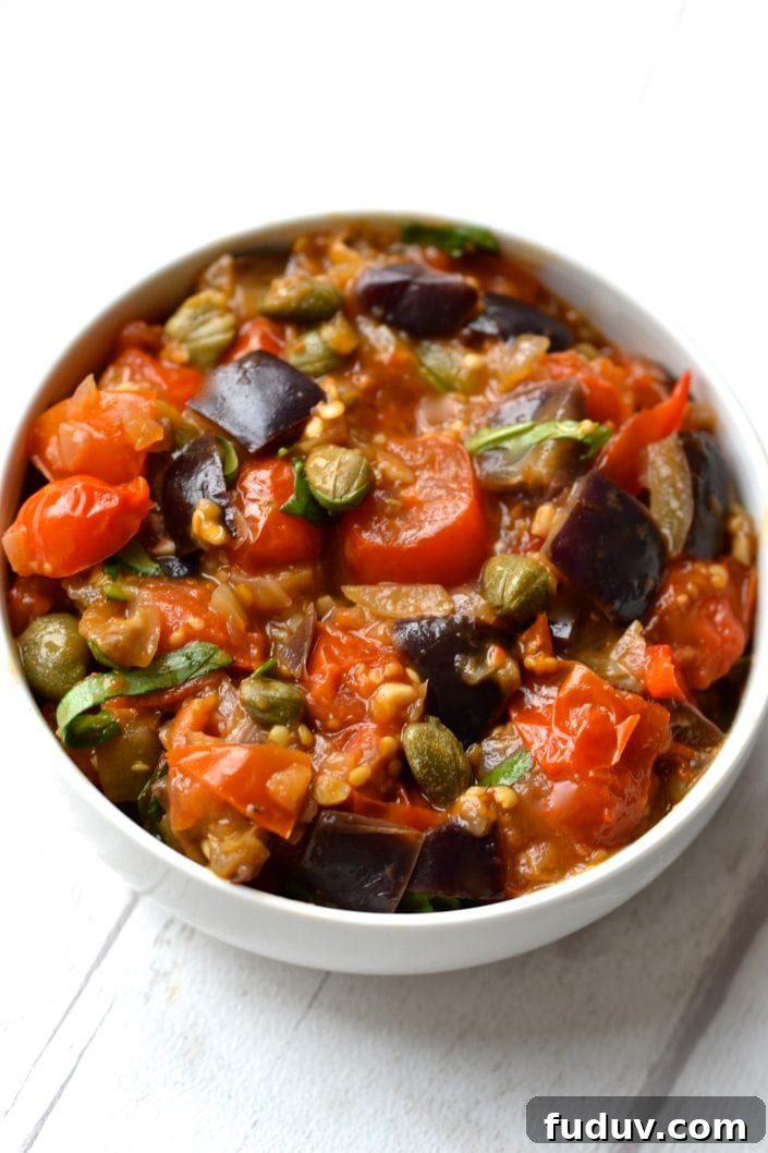 Eggplant Caponata | Every Last Bite Eggplant Caponata