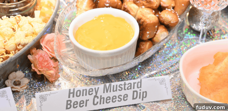 Honey Mustard Beer Cheese Dip
