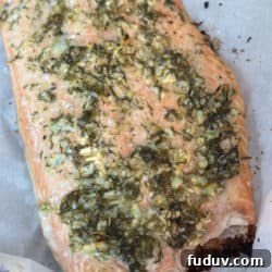 garlic dill side salmon