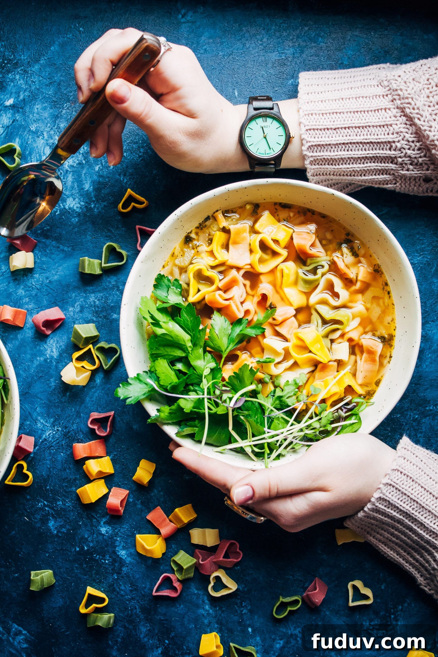 Date Night Soup | For Valentine's Day | Well and Full | #vegan #soup #recipe