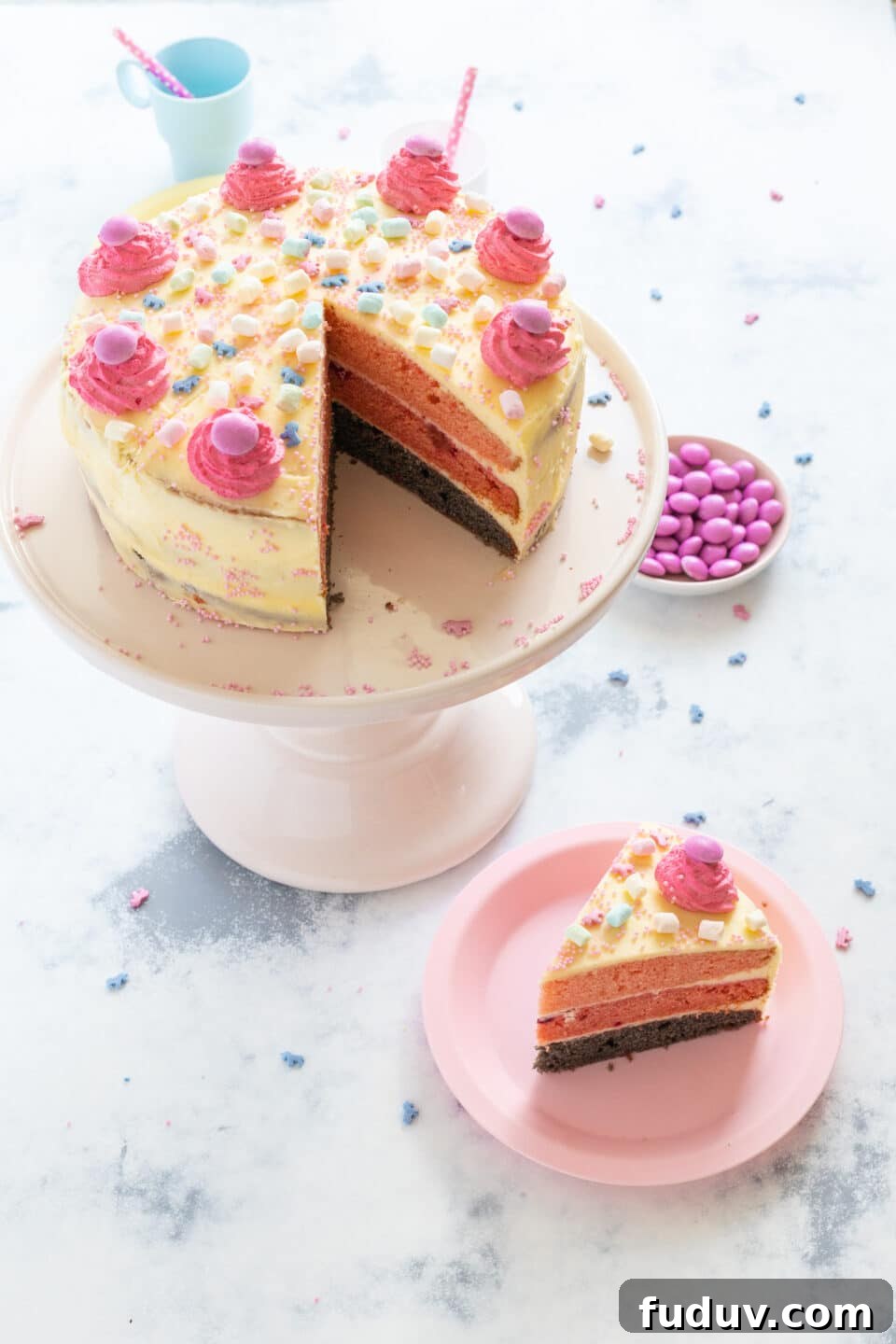 Pink Birthday Cake Recipe Without Fondant — Simple Steps for a Stunning Cake 3 Amazing Recipe for Birtday Parties and Co.