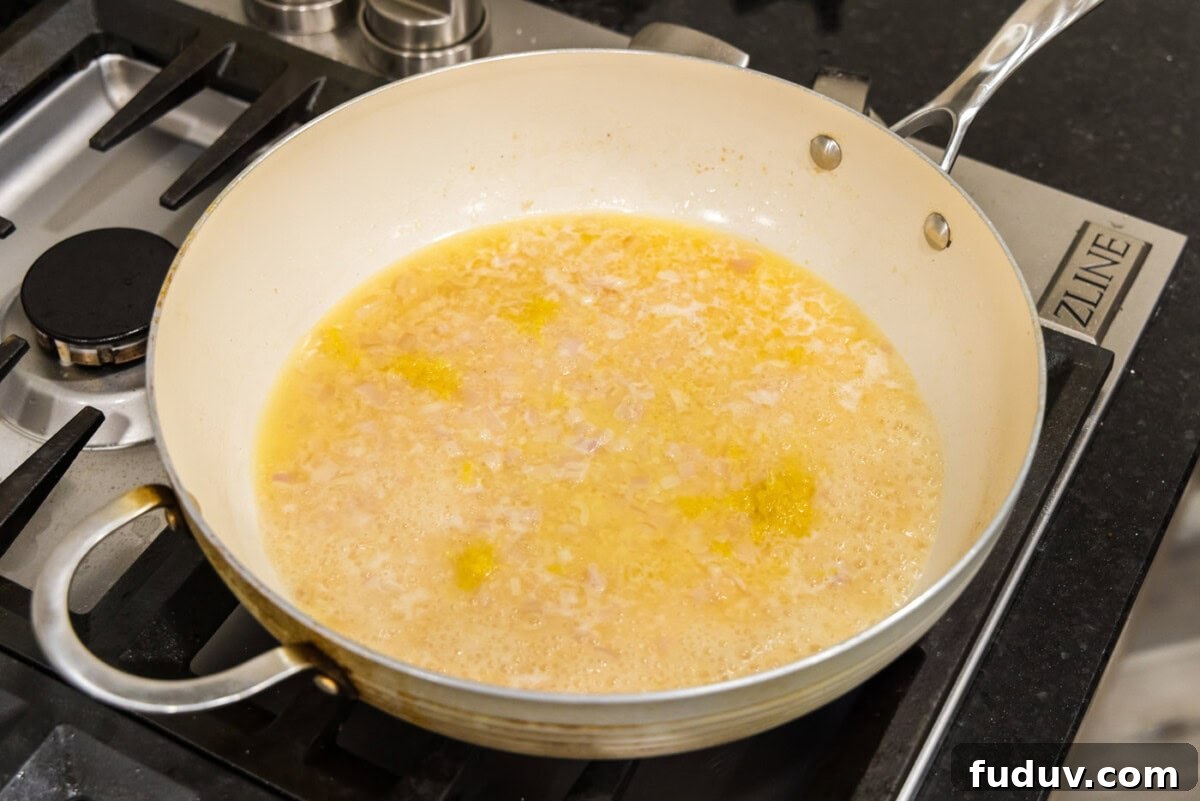white wine sauce for pasta